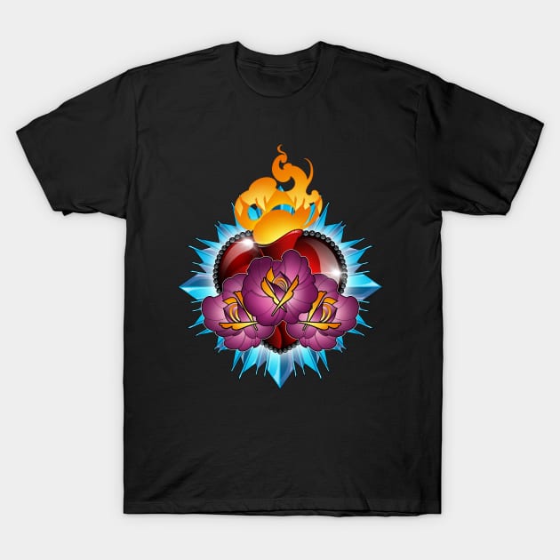 Sacred Heart T-Shirt by KealytronArt